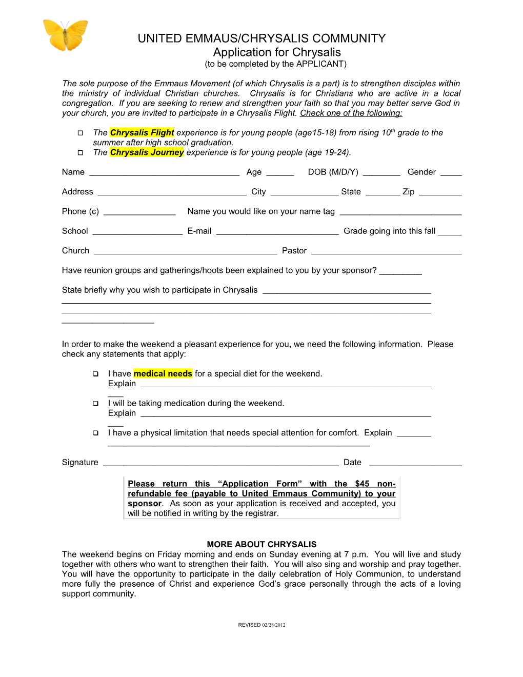 Do Not Give This Sheet to the Applicant