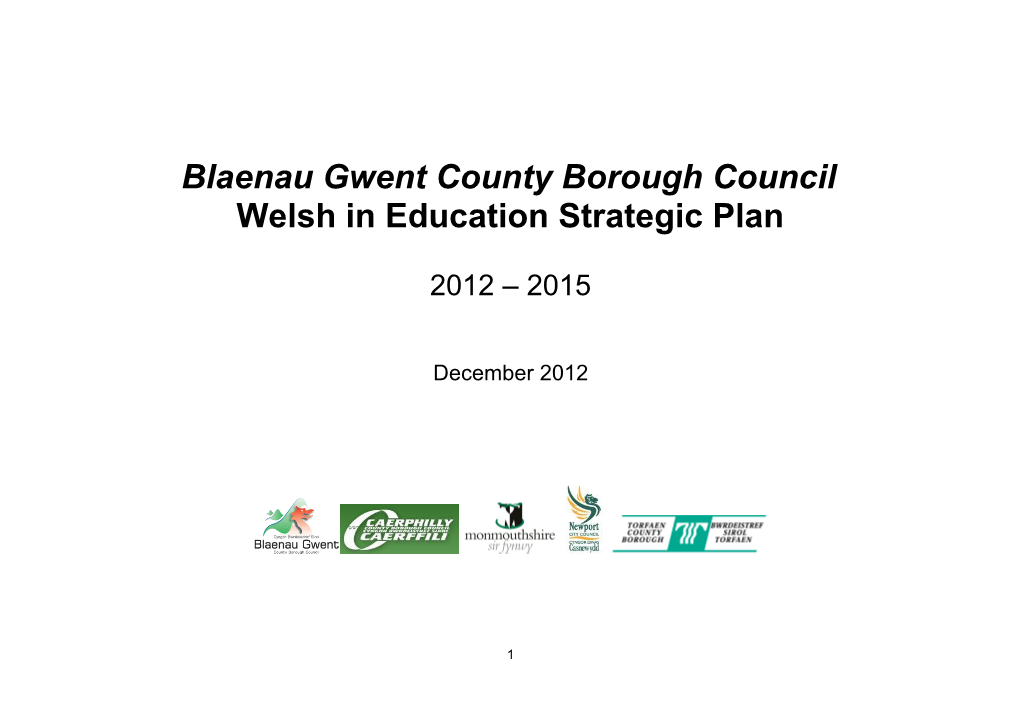 Welsh in Education Strategic Plans s1