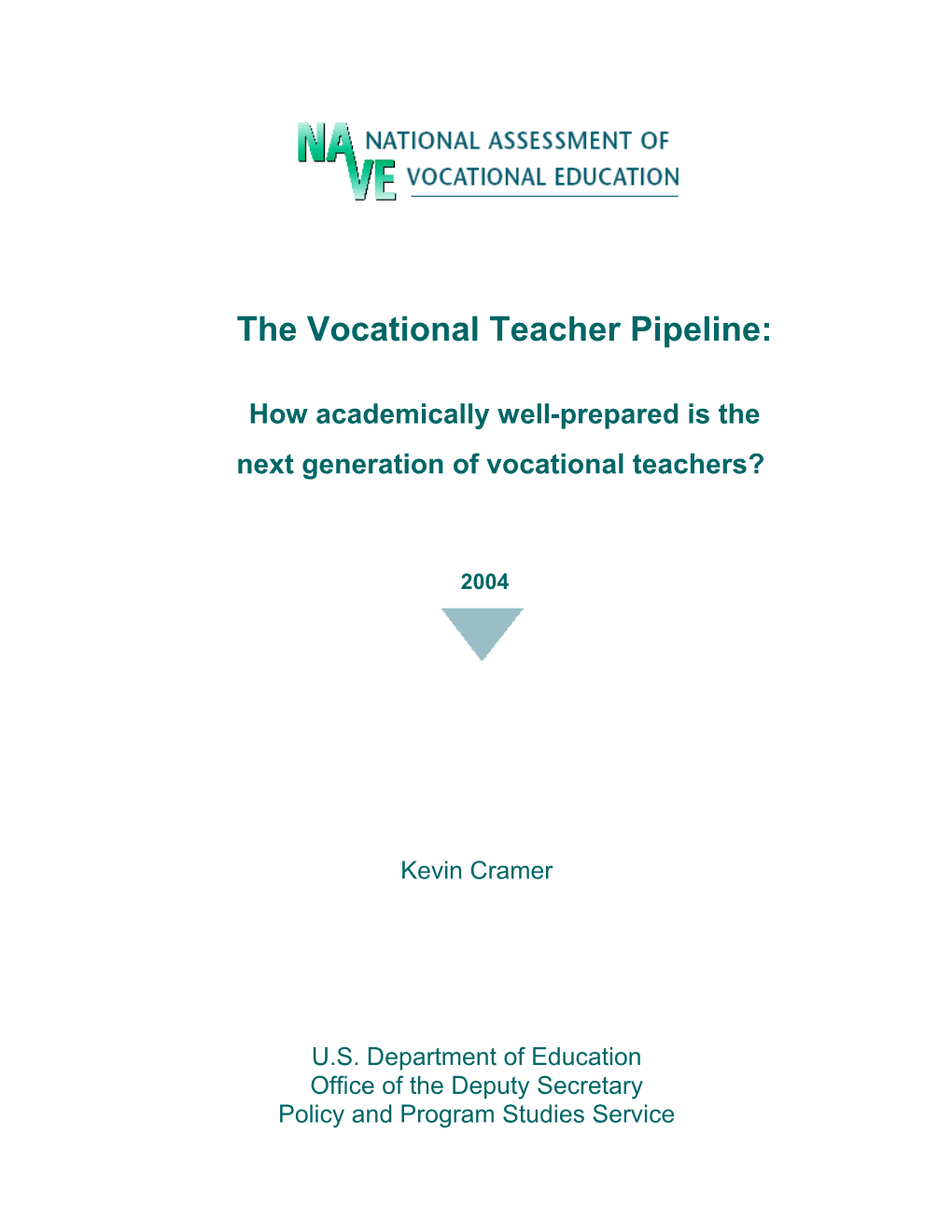 The Vocational Teacher Pipeline: How Academically Well-Prepared Is the Next Generation