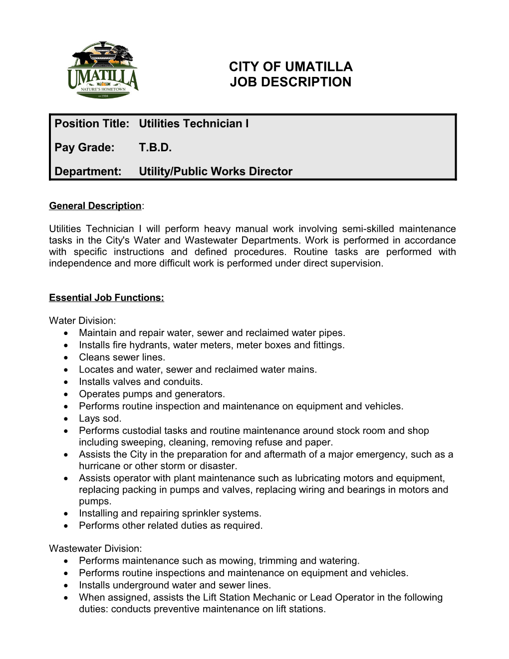 Administrative Secretary Job Desc