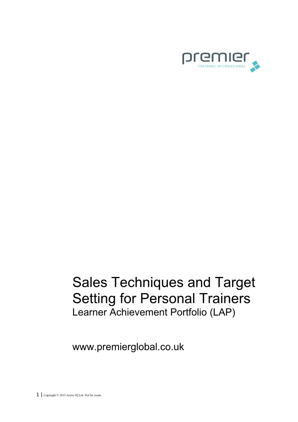 Sales Techniques and Target