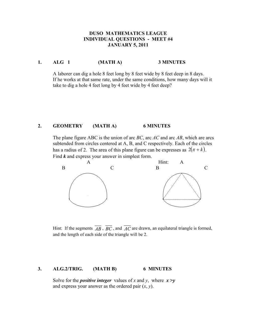 Duso Mathematics League