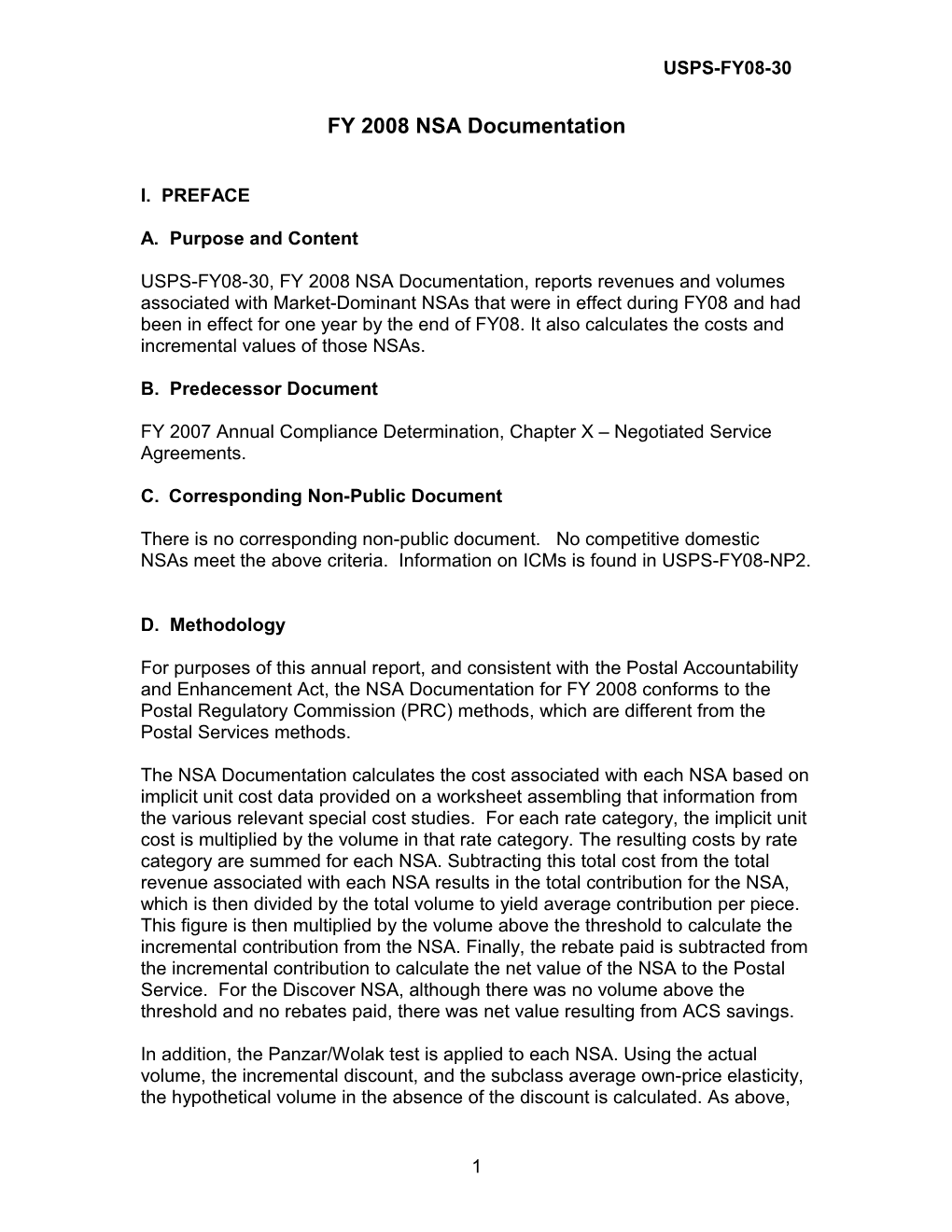 Window Service Costs by Shape UPSP-LR-L-106