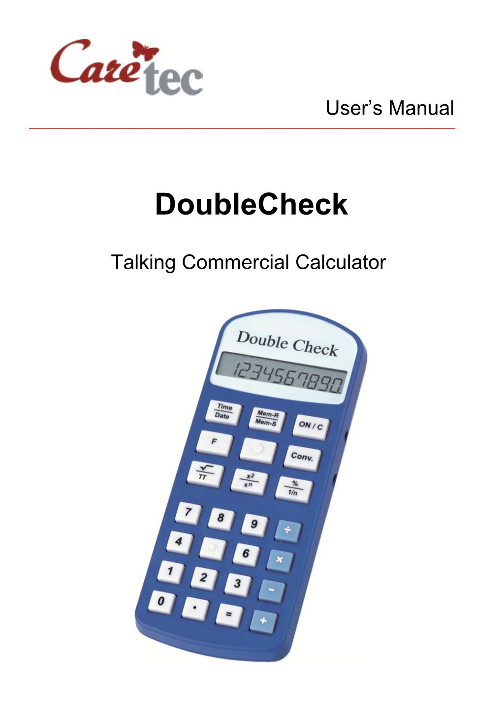 Talking Commercial Calculator