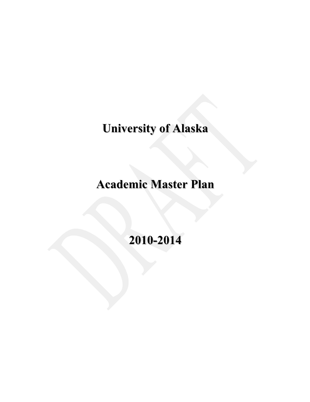 University of Alaska s1