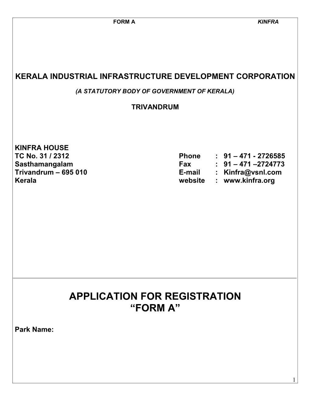 Kerala Industrial Infrastructure Development Corporation