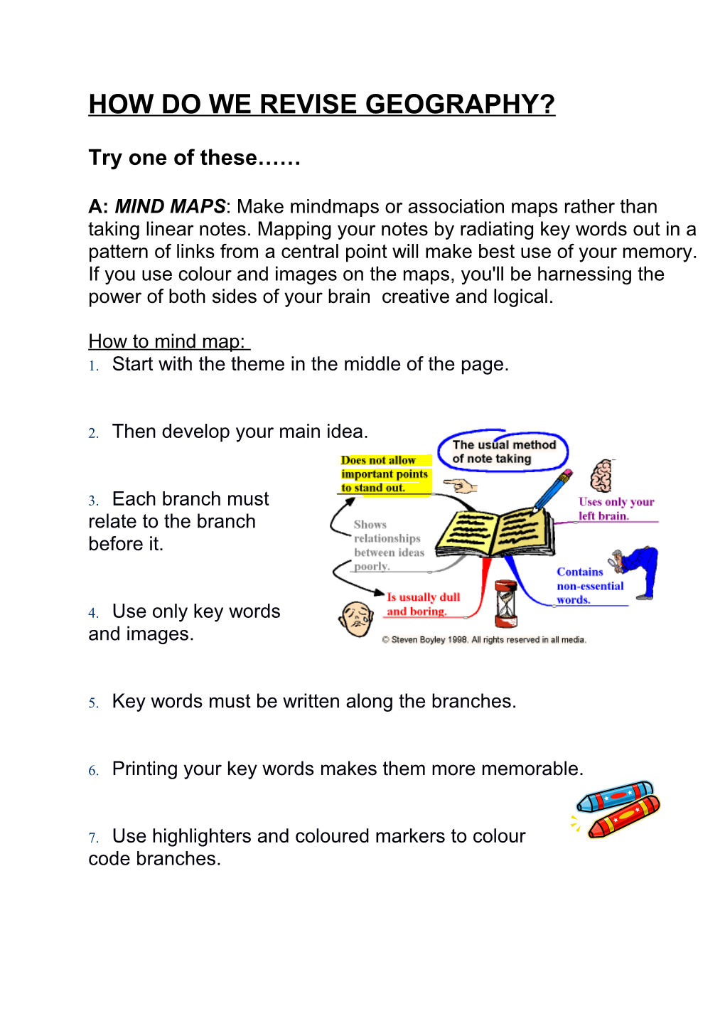 How Do We Revise Geography?