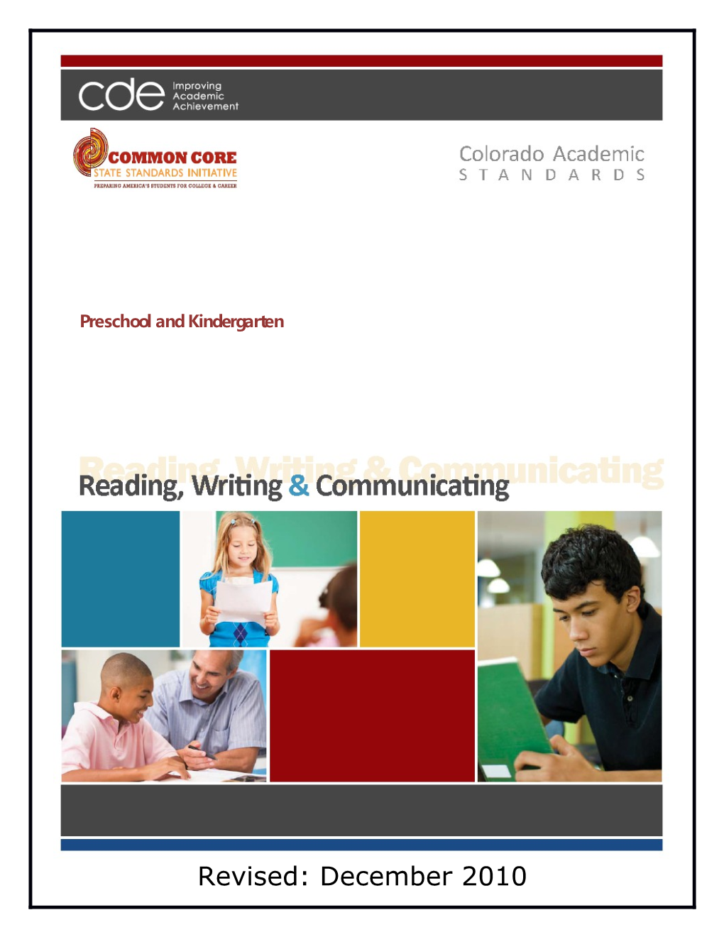 Reading, Writing and Communicating s1