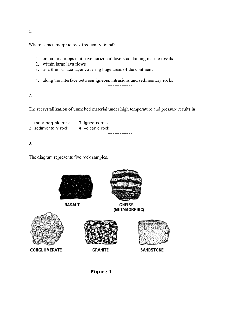 Answer Key for Atoms Rocks Minerals