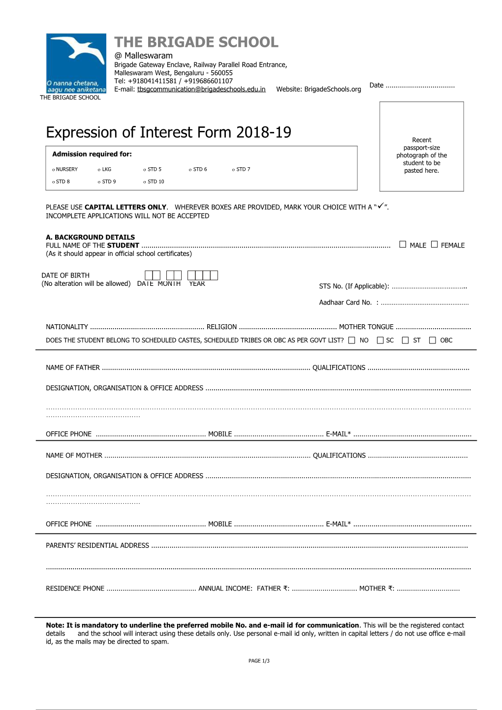 Template for 2012-13 SEF TBSG Dated 28-Sep-11