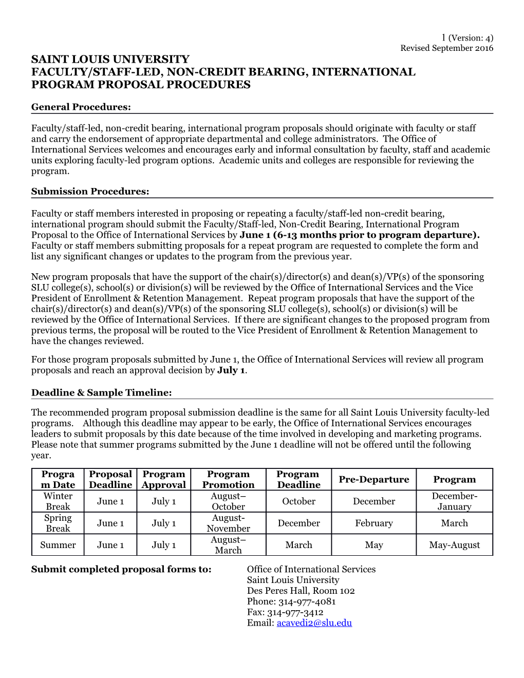 Submitting a Proposal for a Towson University