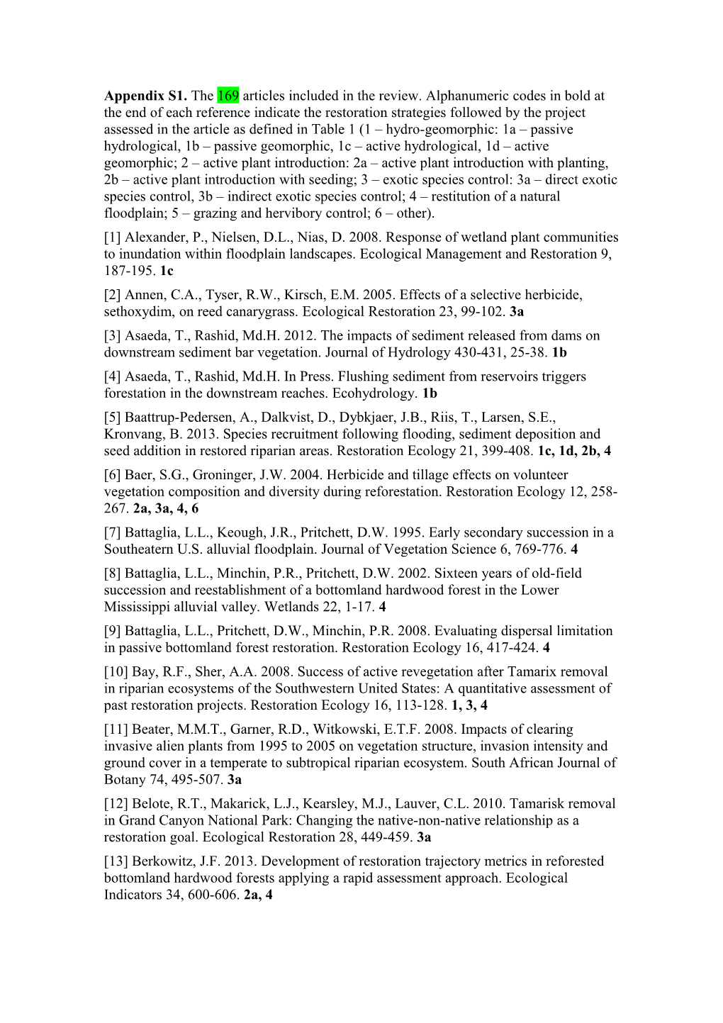 2 Annen, C.A., Tyser, R.W., Kirsch, E.M. 2005. Effects of a Selective Herbicide, Sethoxydim