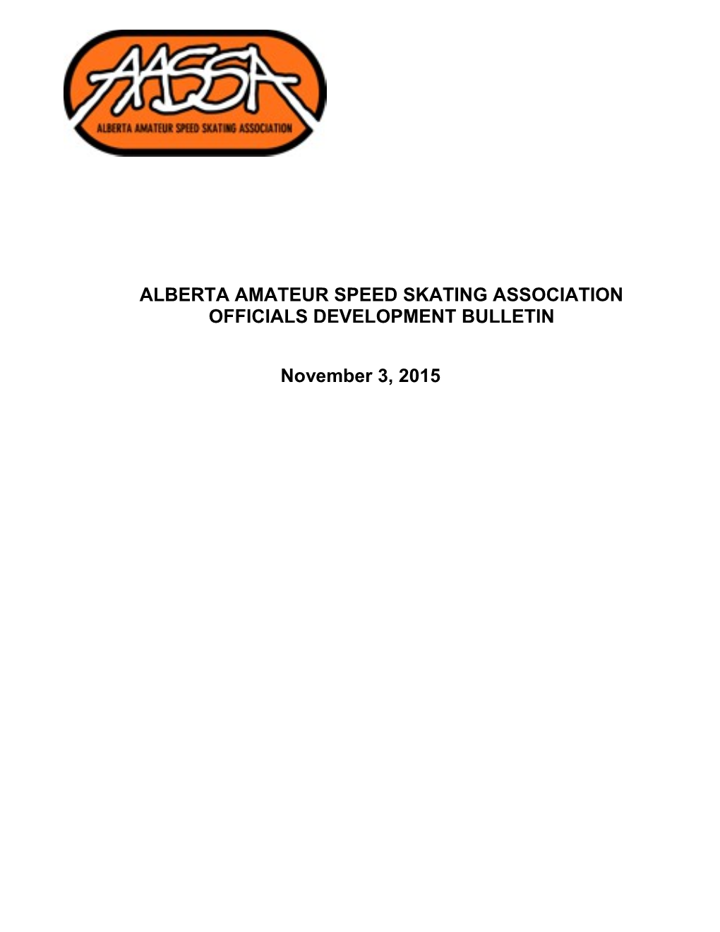 Alberta Amateur Speed Skating Association