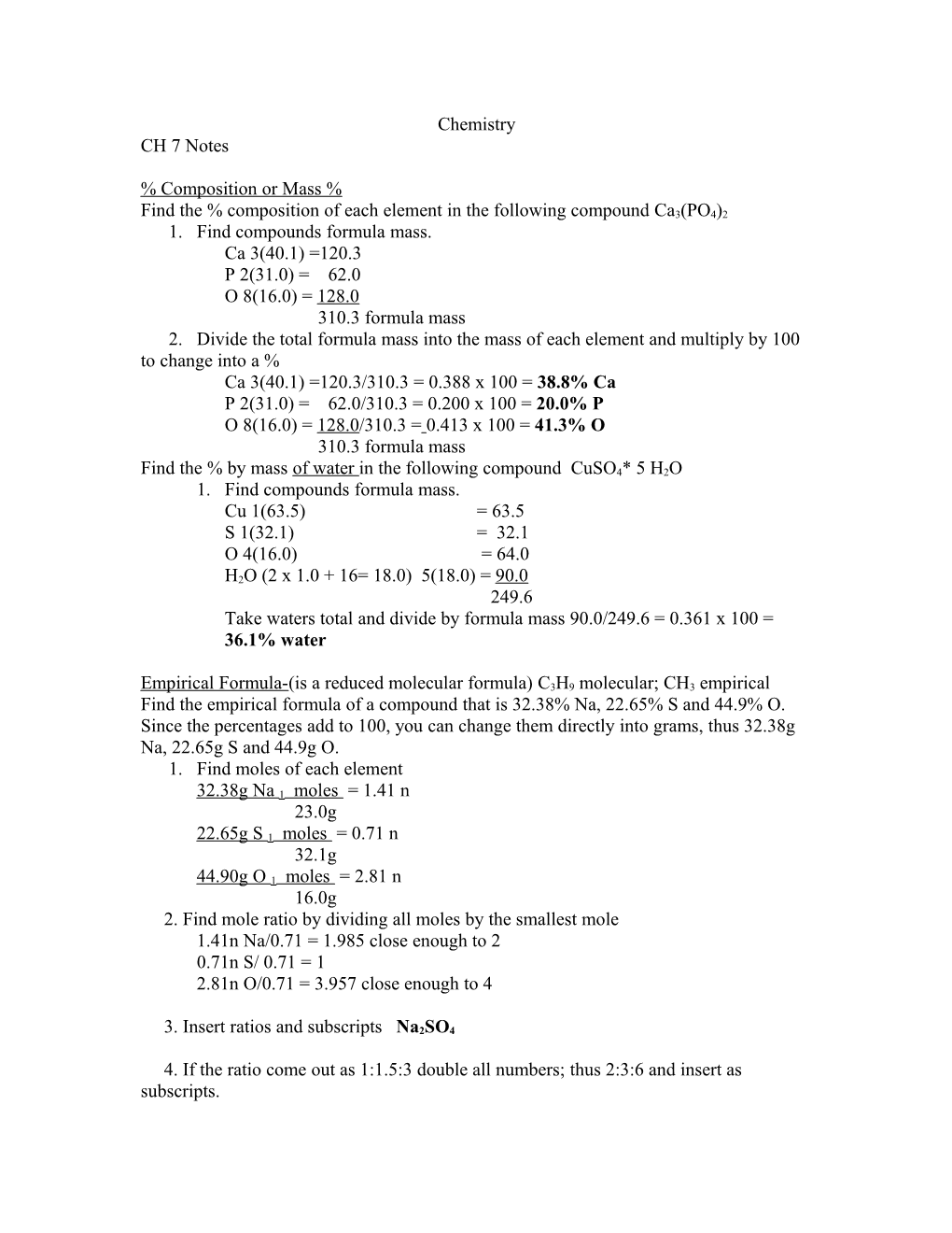 Find the % Composition of Each Element in the Following Compound Ca3(PO4)2