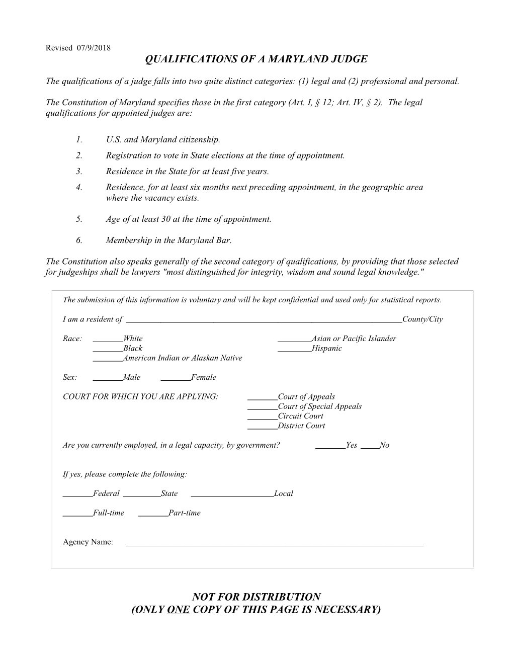 Personal Data Questionnaire