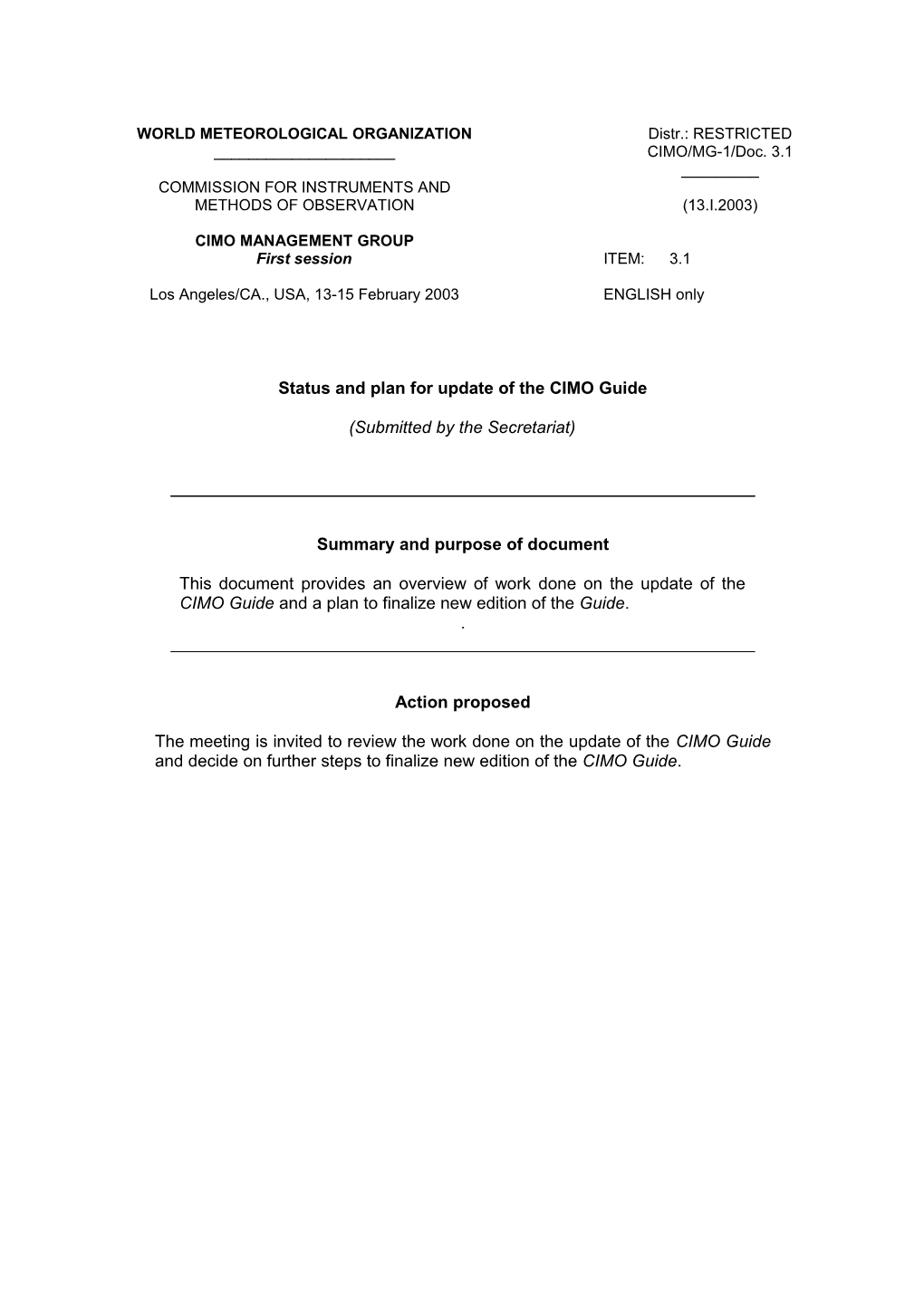 CIMO/MG-1/Doc.2.2