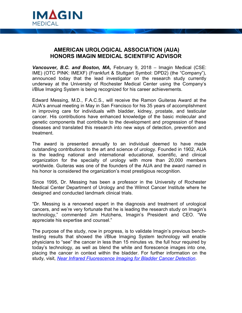 American Urological Association(AUA)