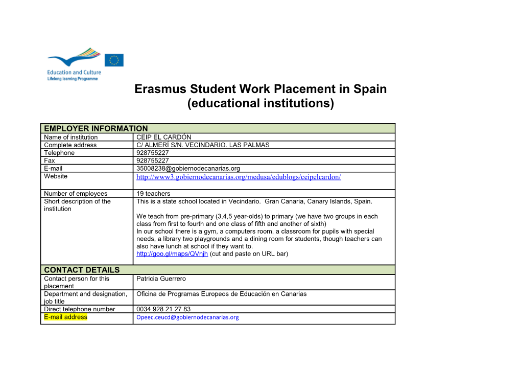 Erasmus Student Work Placement in the UK s3