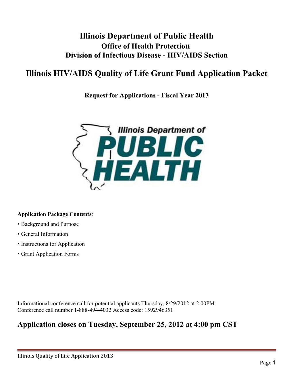 Illinois Department of Public Health