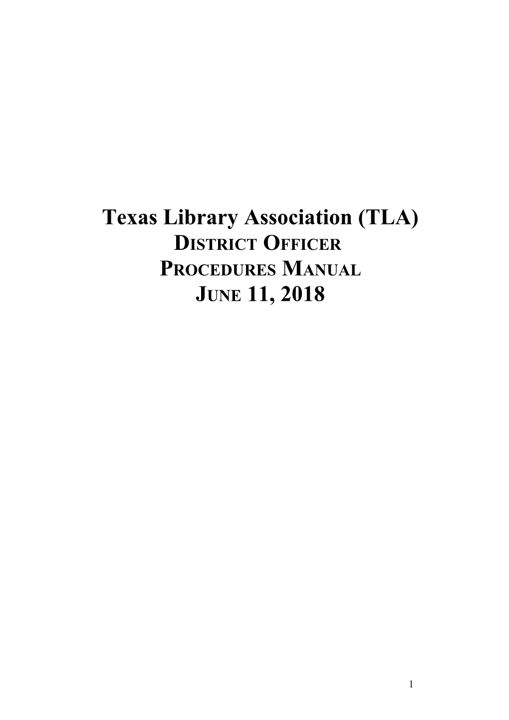 Texas Library Association