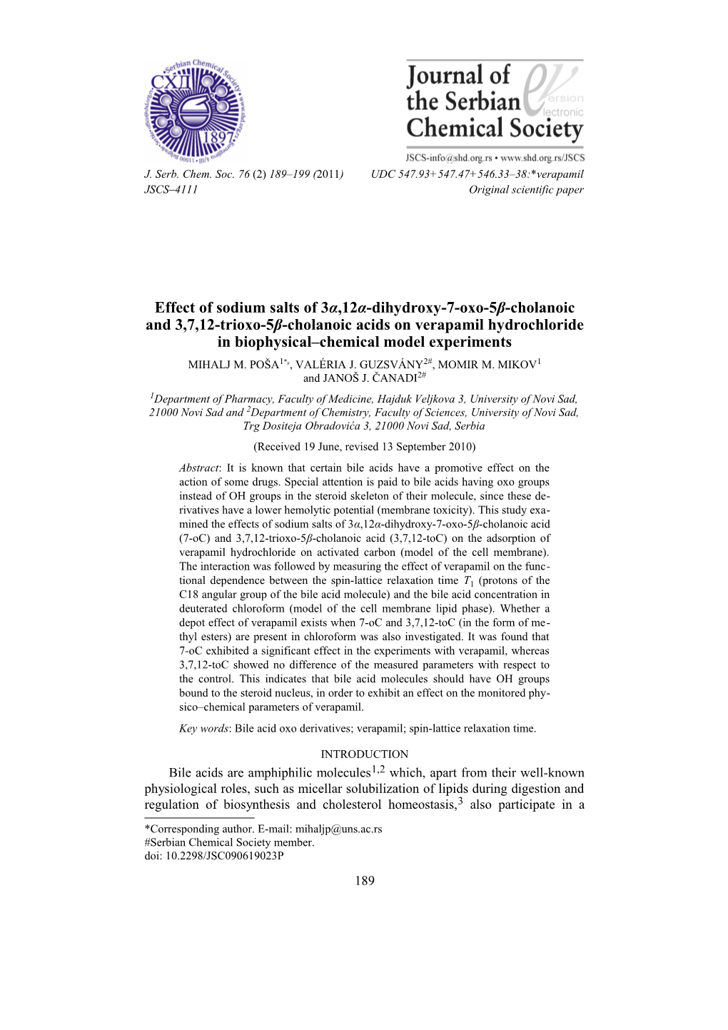 Effect of an Industrial Chemical Waste on the Uptake s2