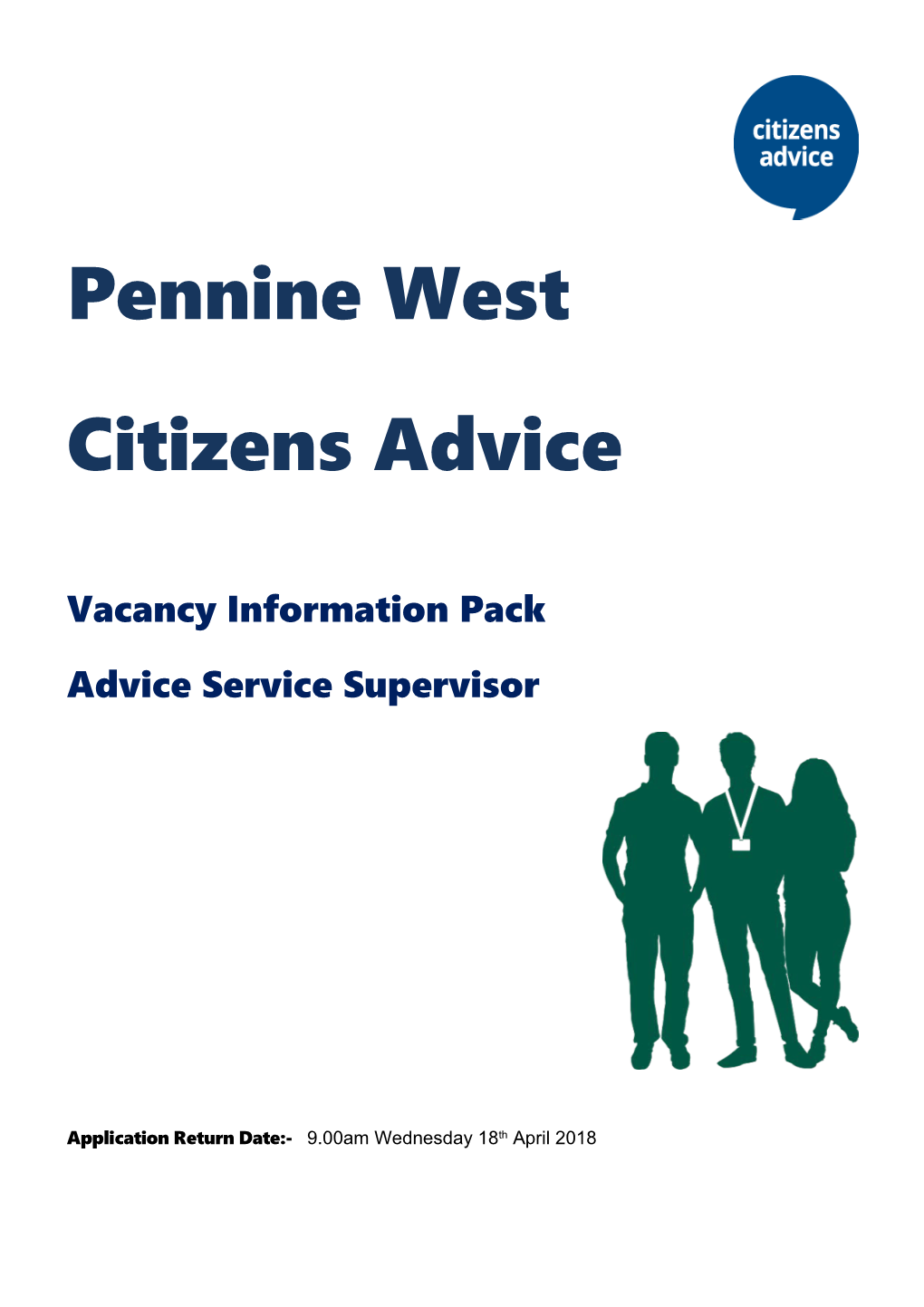 Vacancy Information Pack