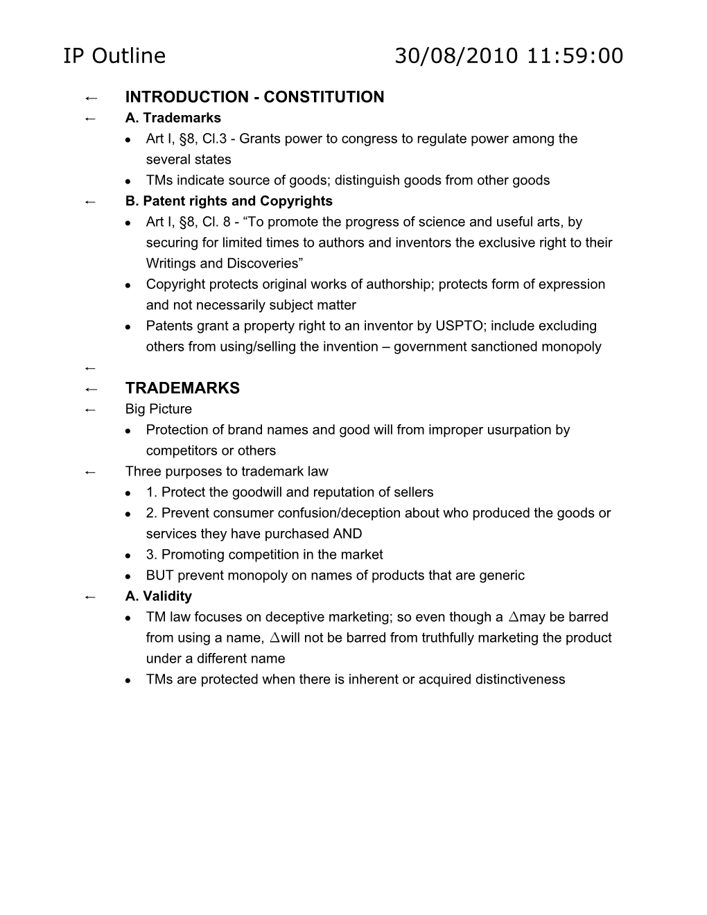 Introduction - Constitution