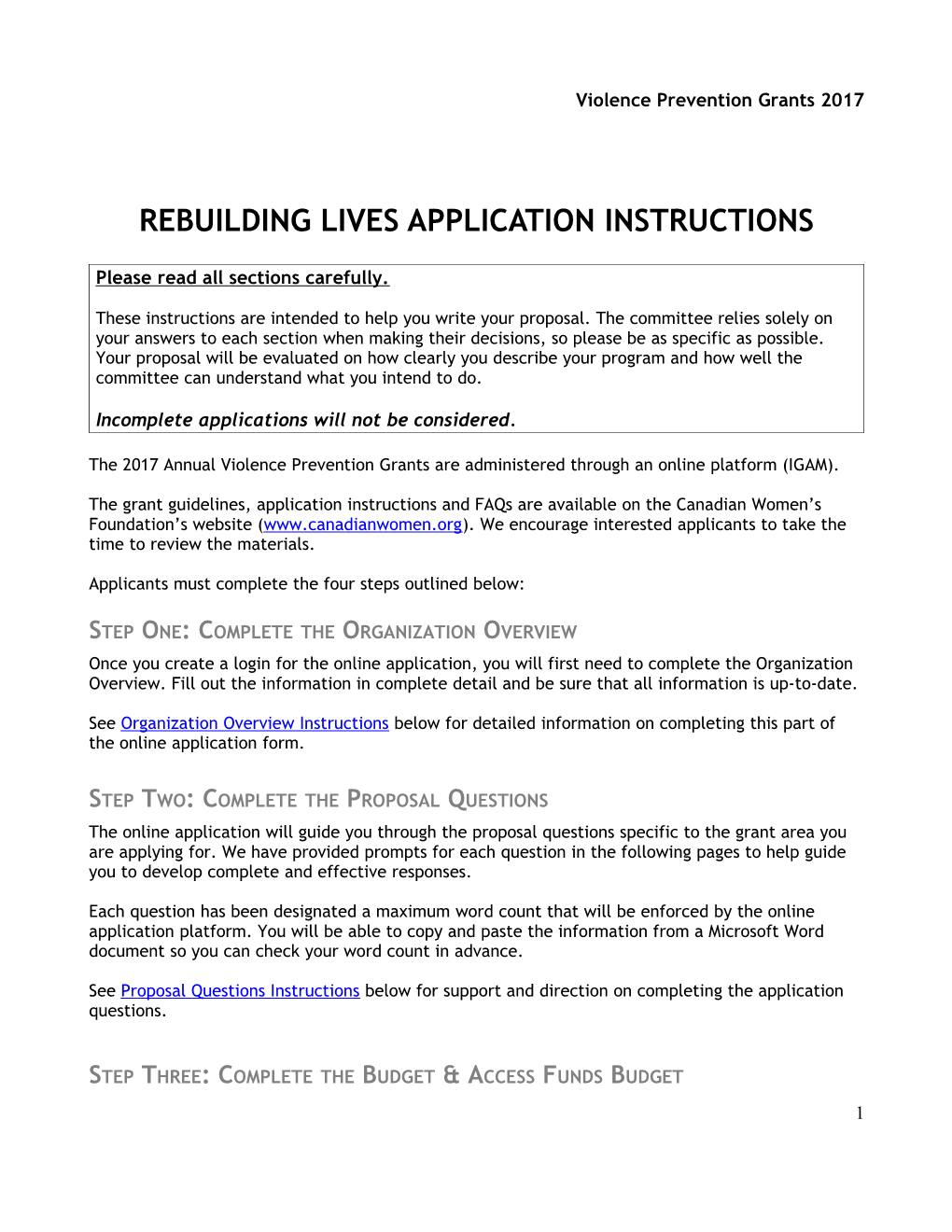 Rebuilding Livesapplication Instructions