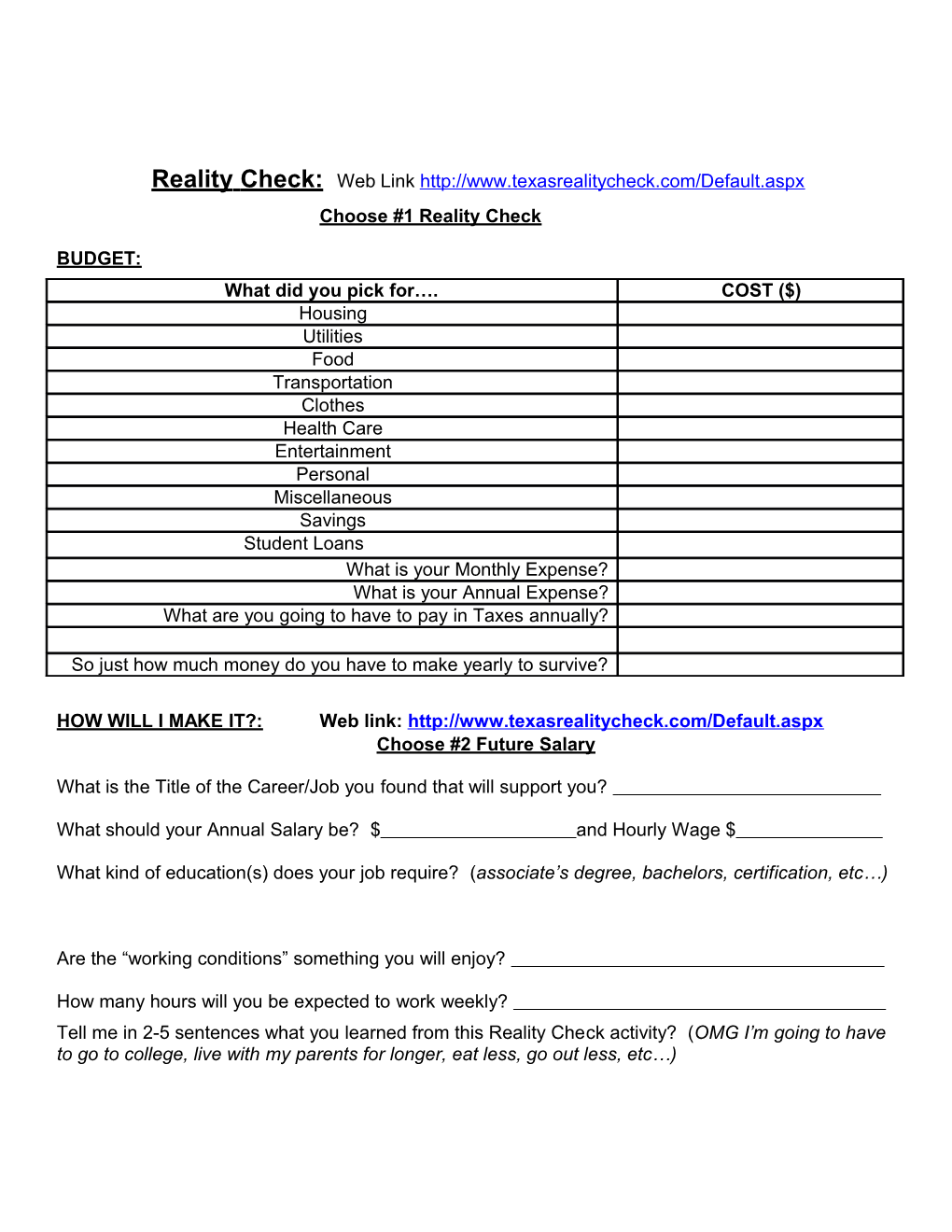 Web Source STEM CR&E Project 1 Lesson Plan 6 Handouts Rubric Ash2012