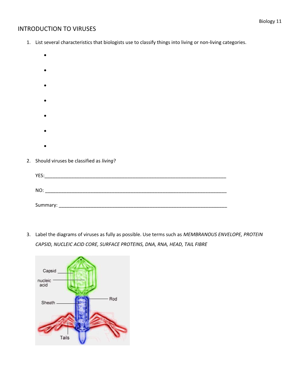 Introduction to Viruses