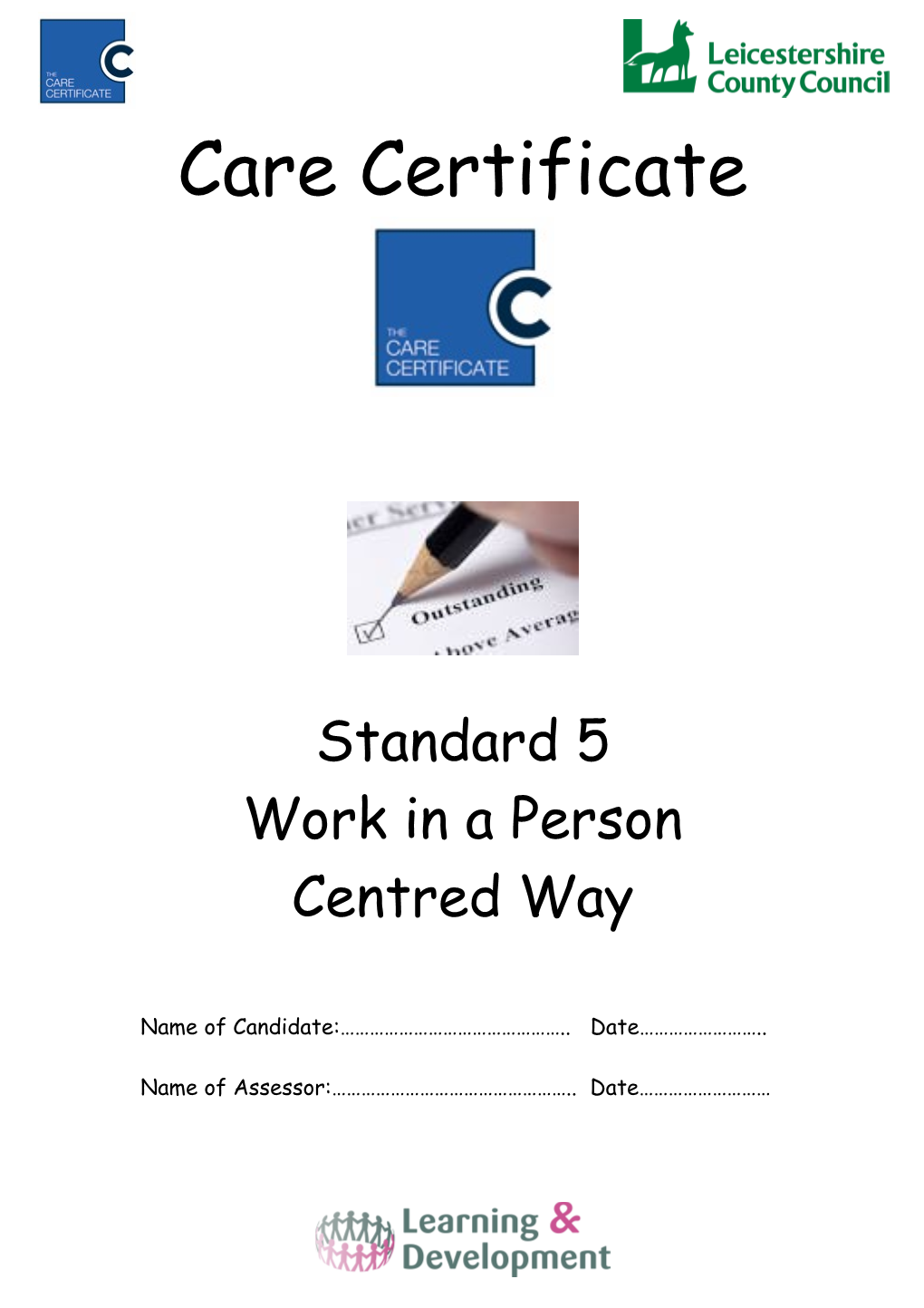 Work in a Person Centred Way