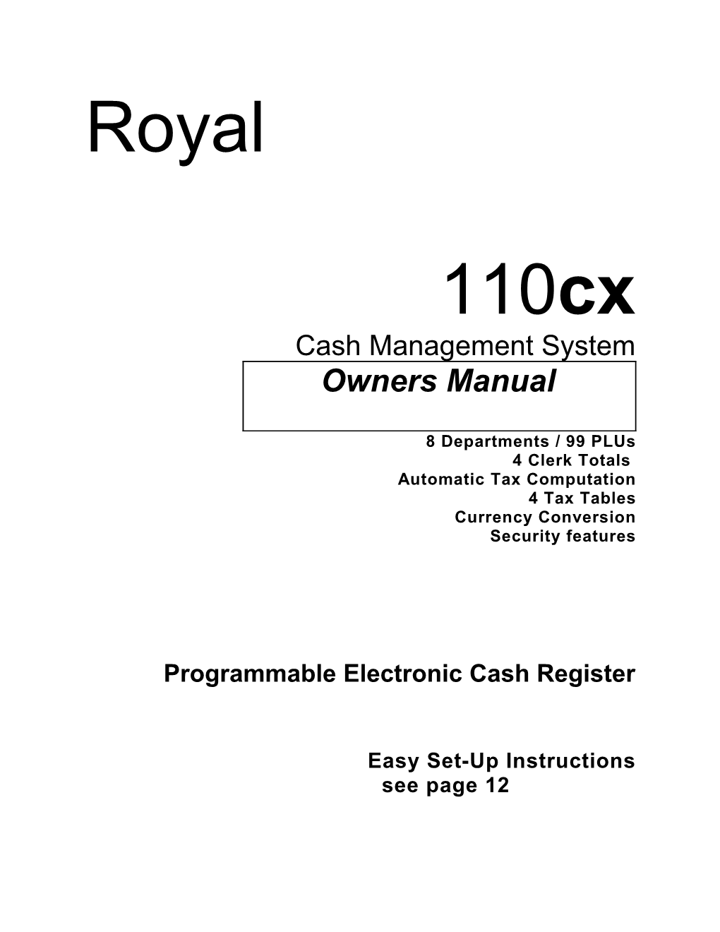 Cash Management System