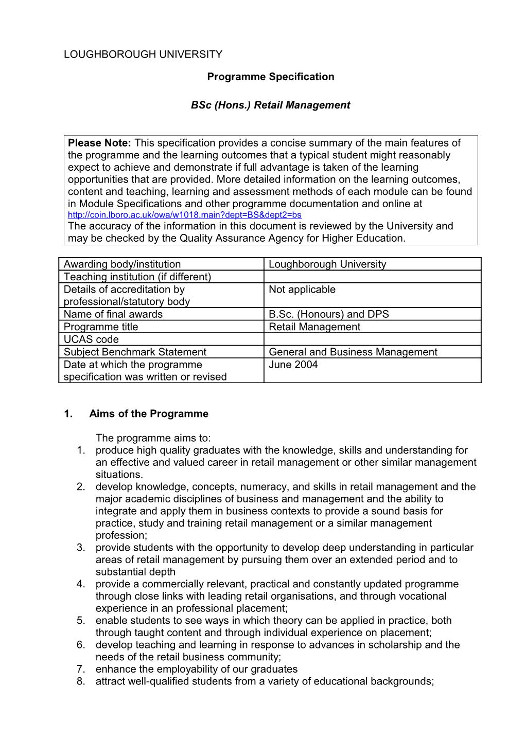 Bsc Accounting and Financial Management