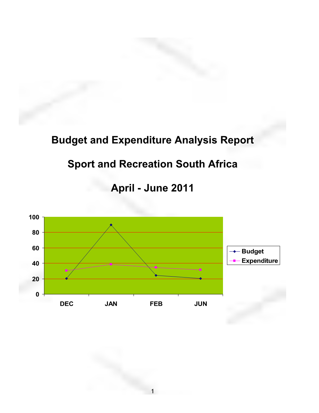 Budget and Expenditure Analysis