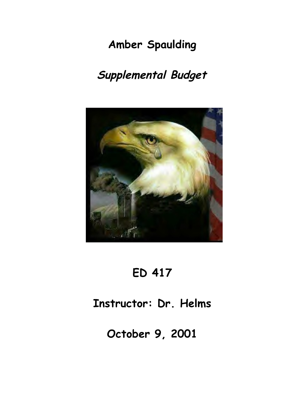 Supplemental Budget