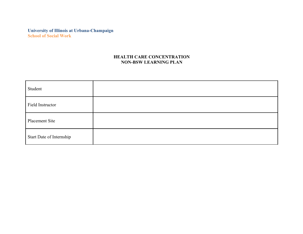 Foundation Course: Socw 451