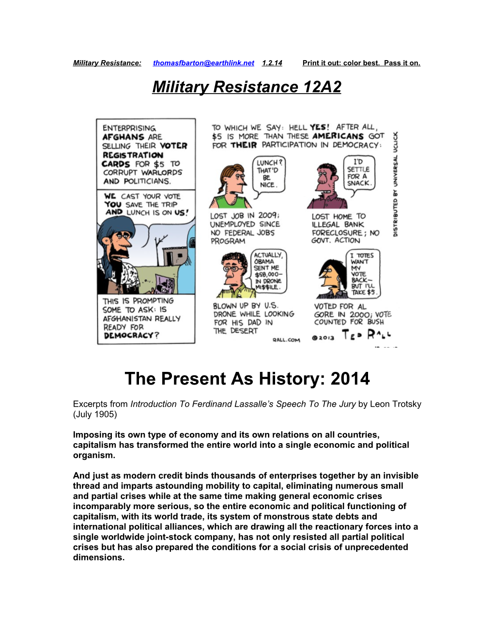 Military Resistance 12A2