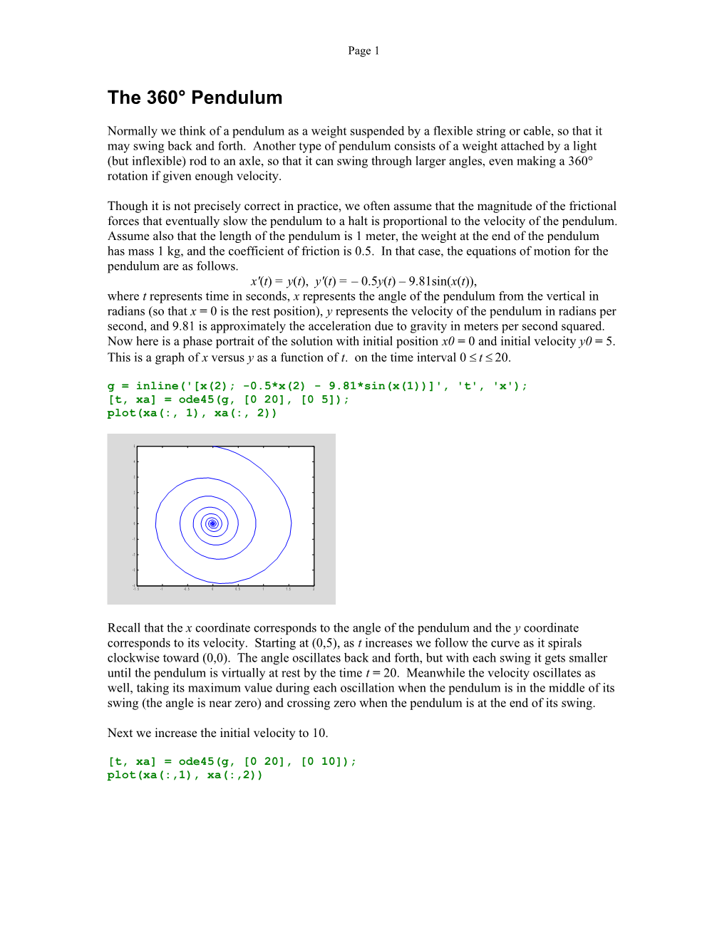 The MATLAB Notebook V1.5.2 s2