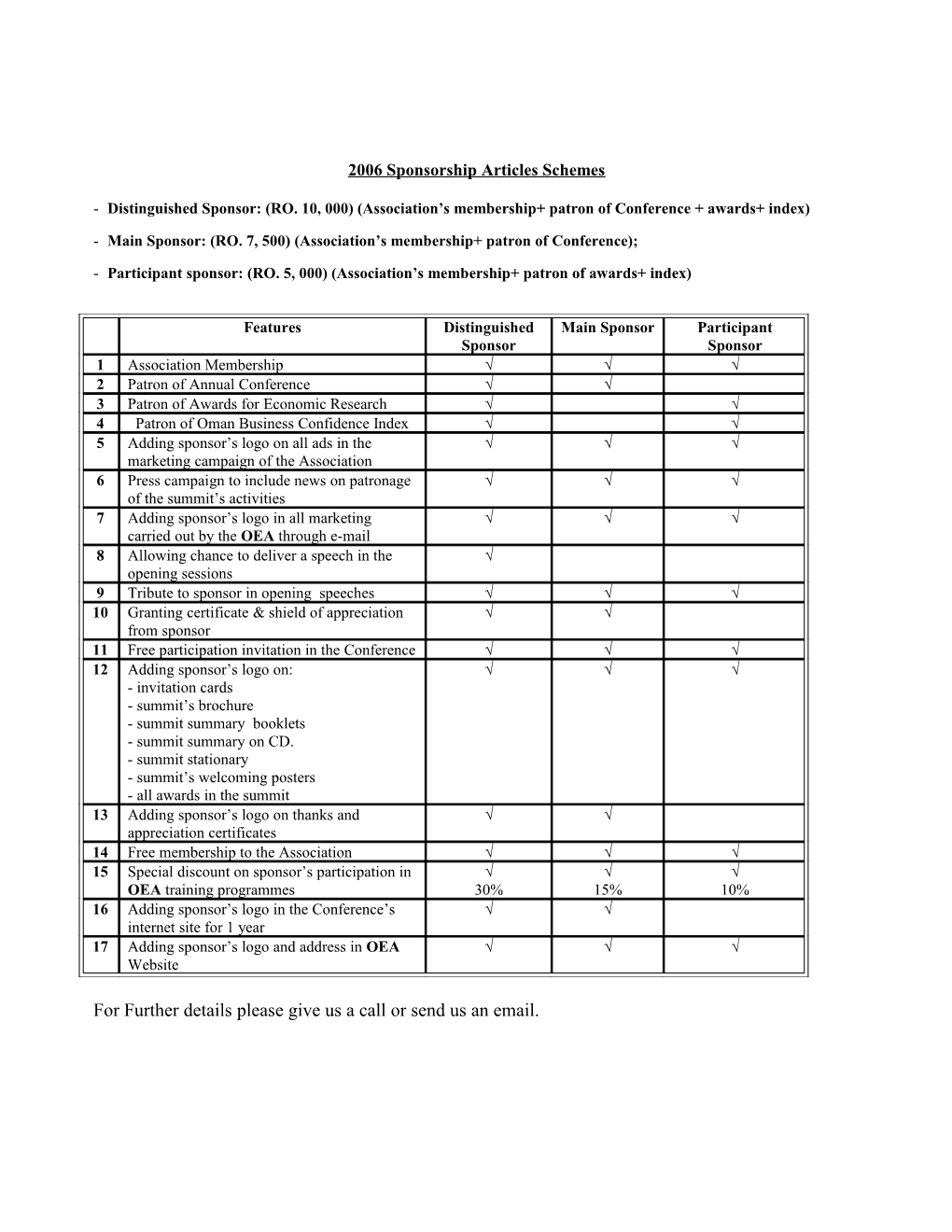 Oman Economic Association (OEA)