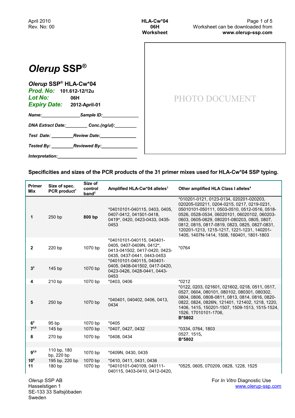 Rev. No: 0006Hworksheet Can Be Downloaded From