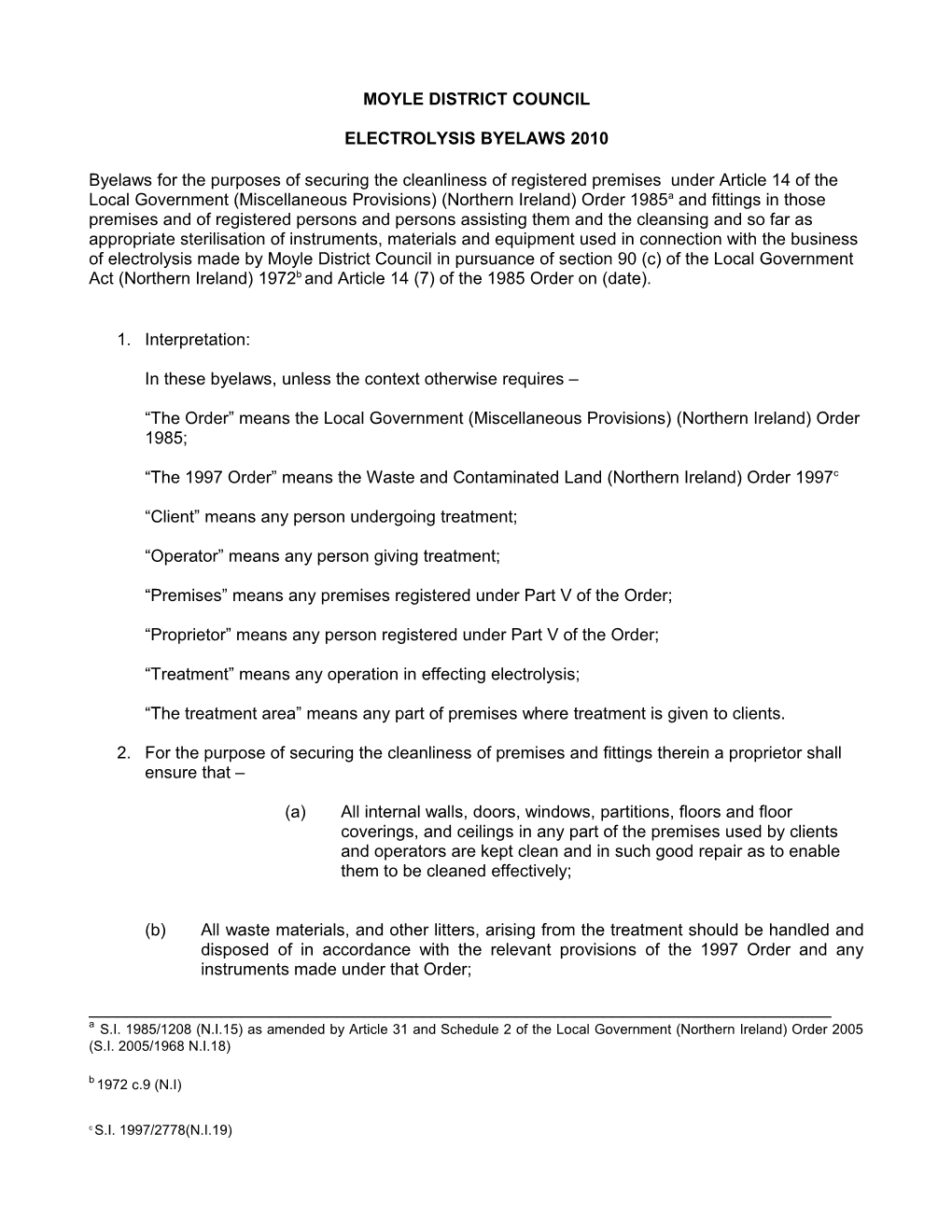 Moyle District Council