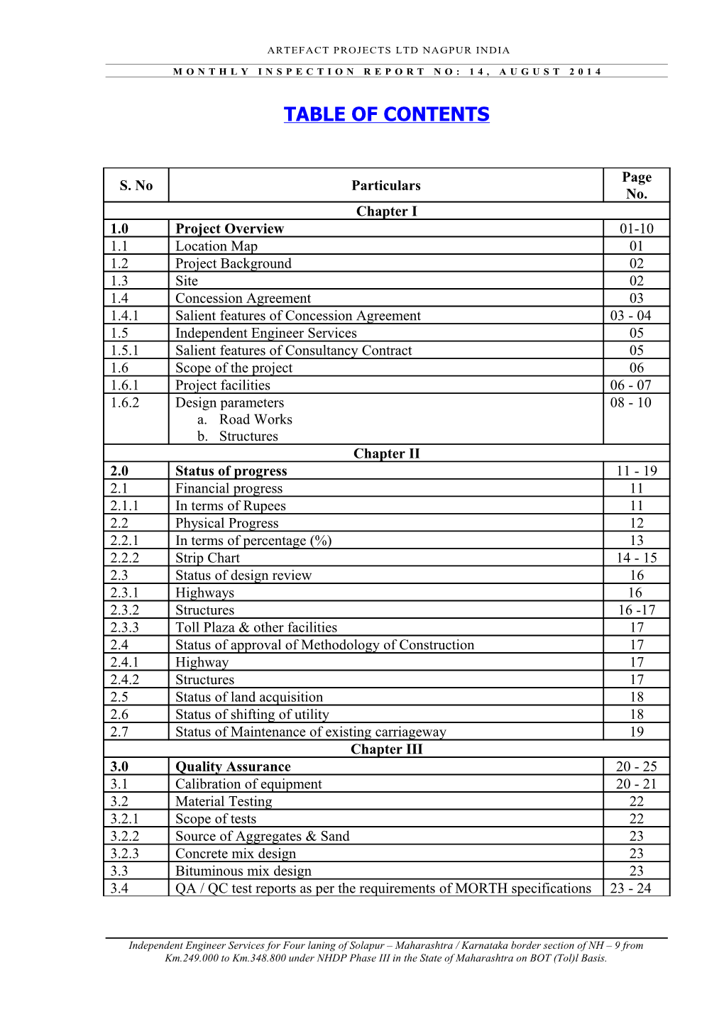 Table of Contents s398