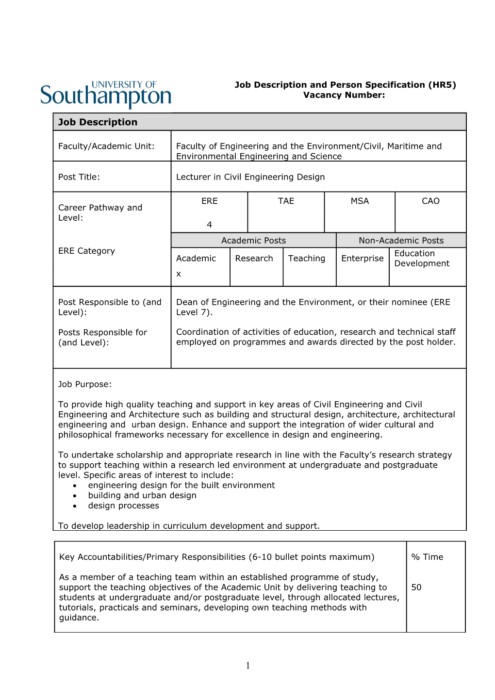 Engineering Design for the Built Environment