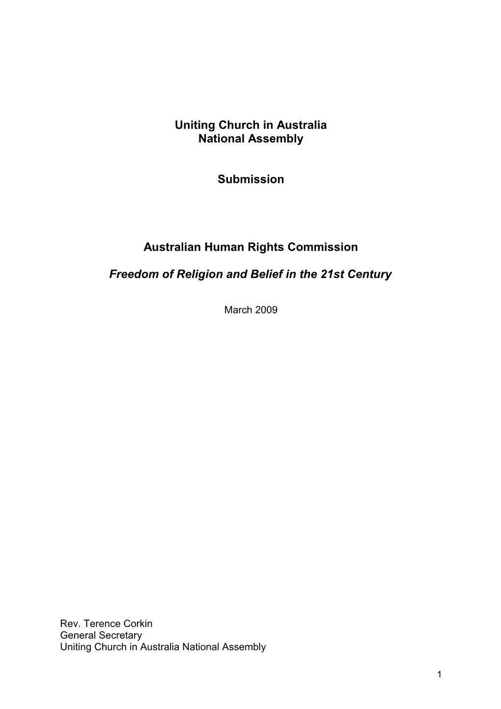 Uniting Church in Australia