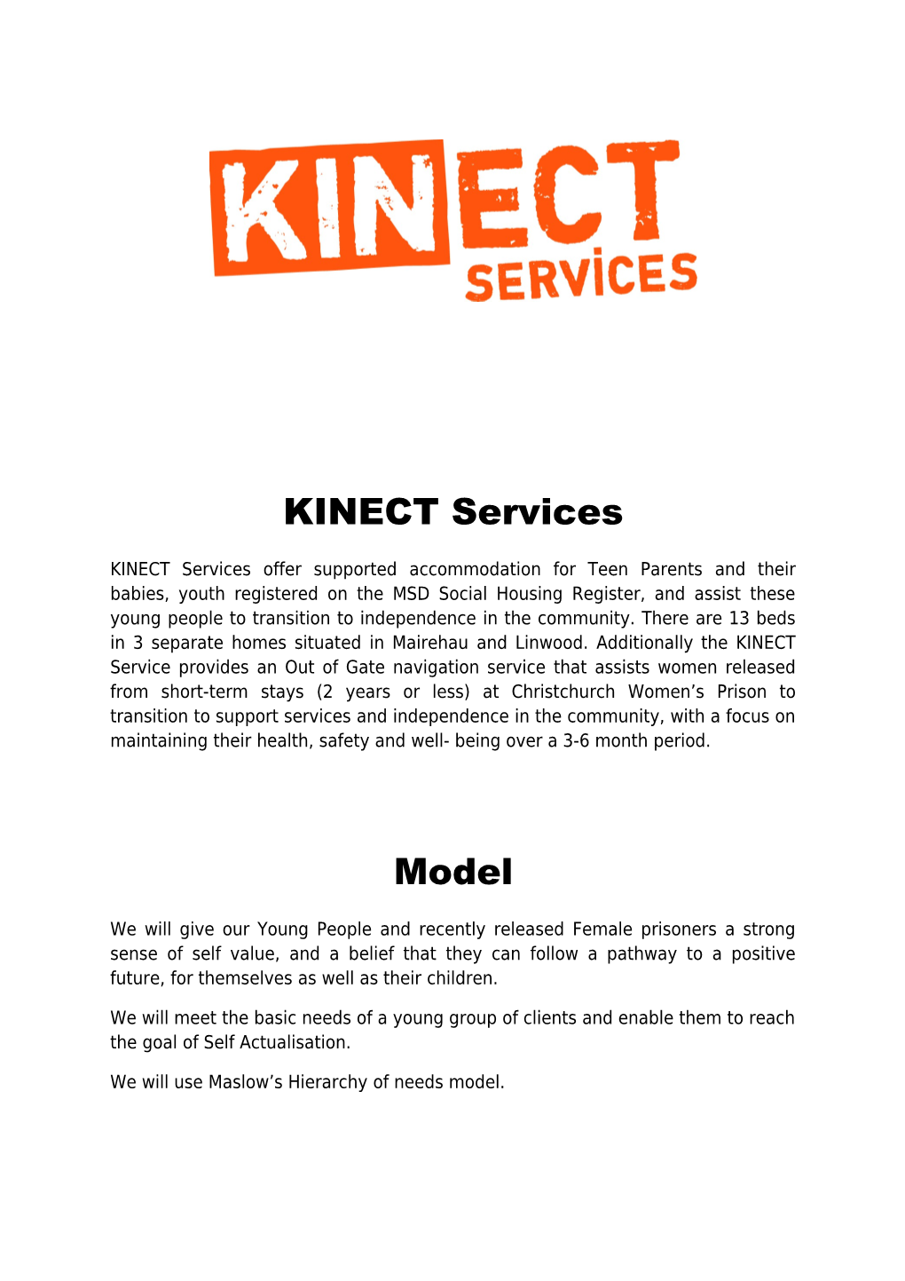 KINECT Services