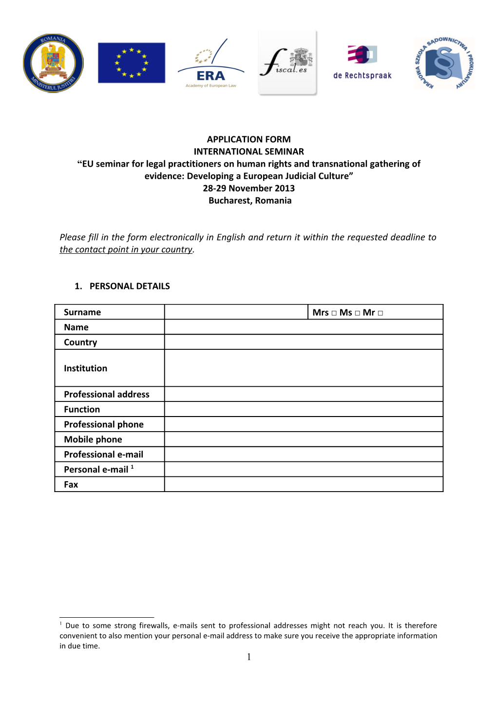 Application Form s13