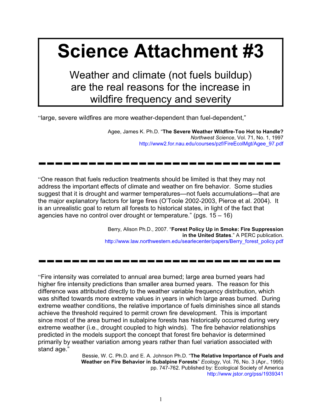 Science Attachment #3
