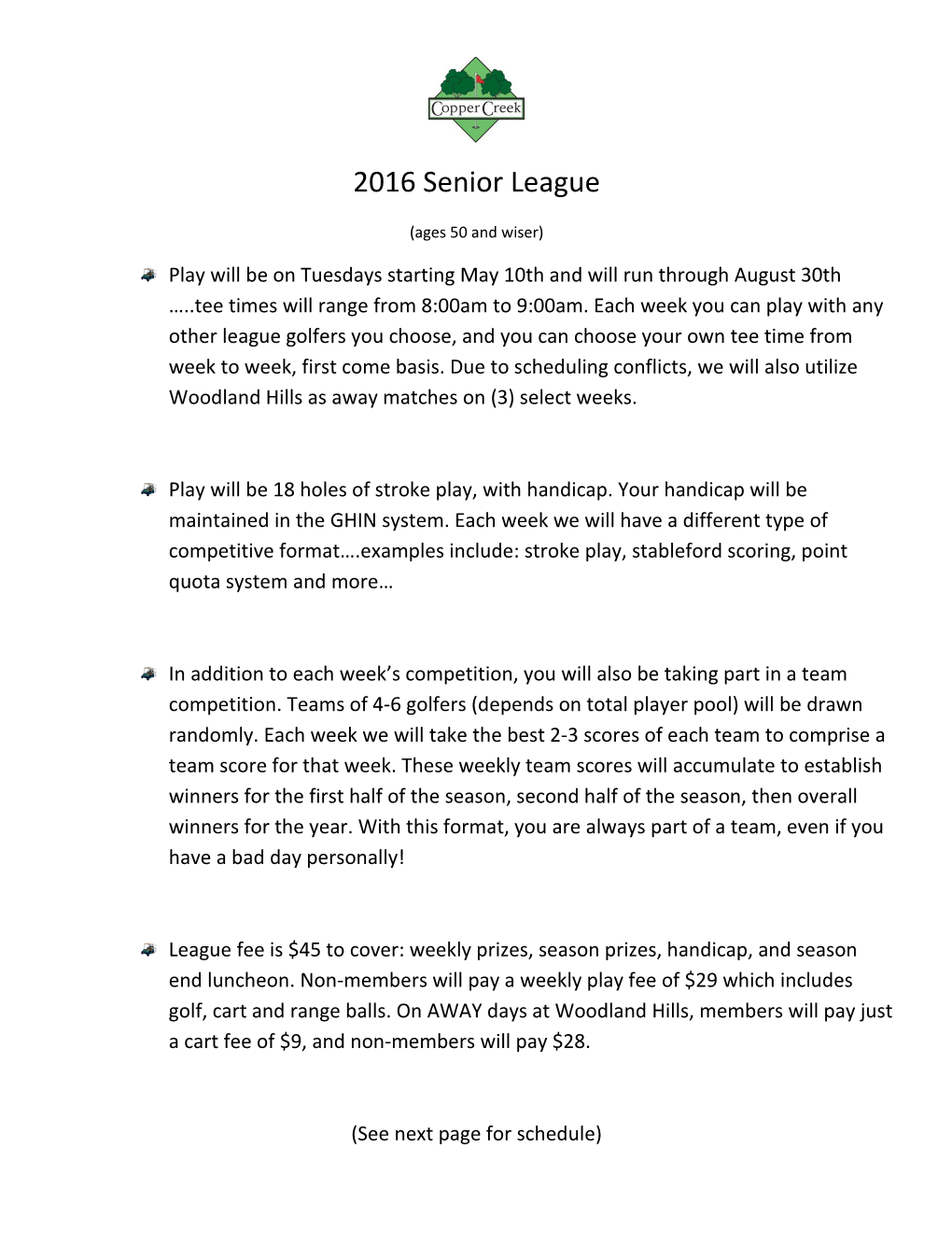 2016 Senior League