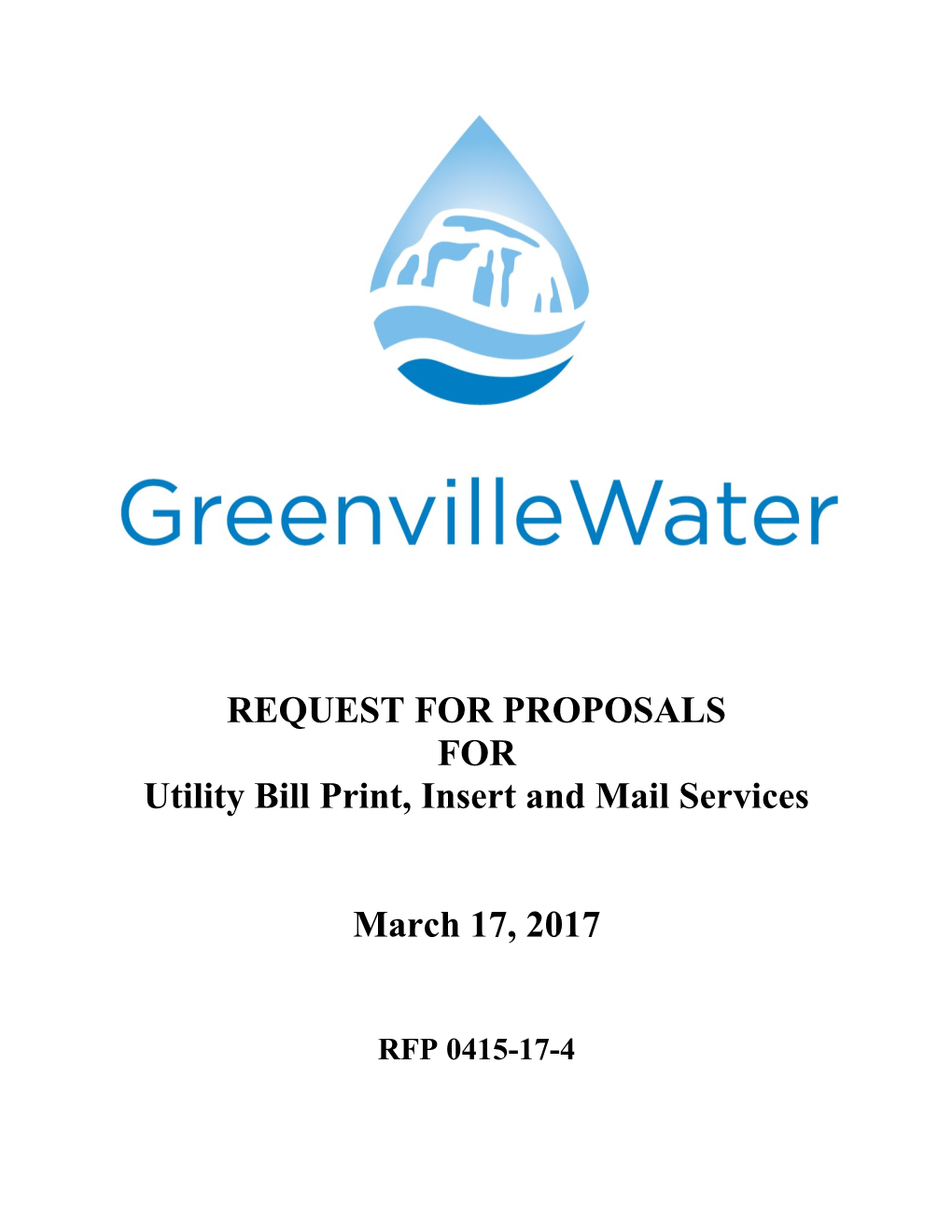 OCWUT Utility Bill Print and Mail Services RFP