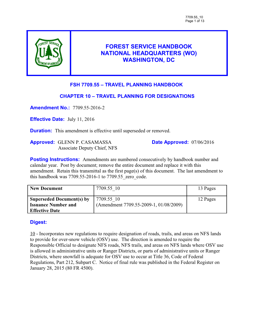 Chapter 10 Travel Planning for Designations